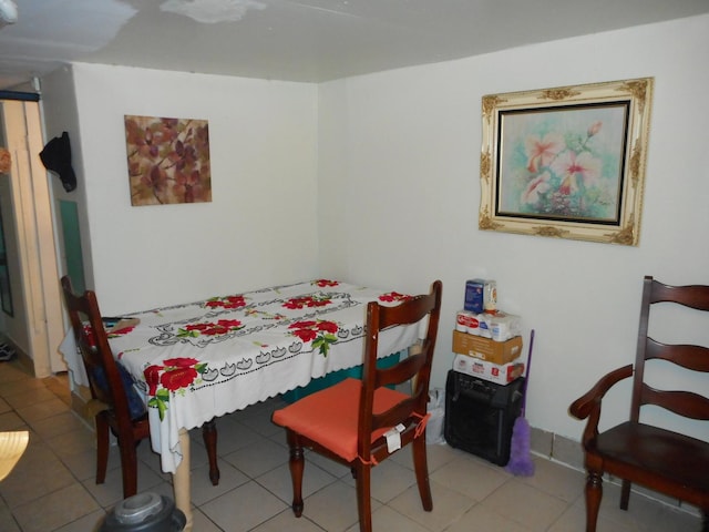 2820 W 36th St, Chicago, IL 60632 - dining area with tile patterned floors