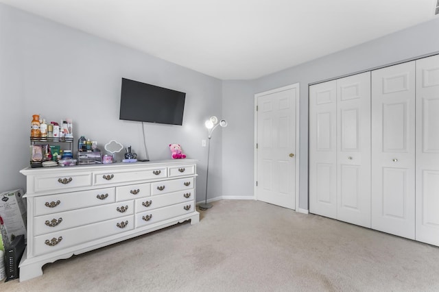 1028 Wynnfield Ct Unit C, Elgin, IL 60120 - bedroom with light carpet and a closet