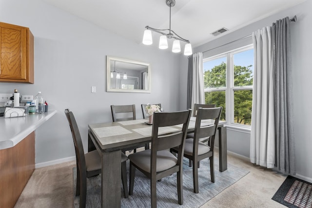 1028 Wynnfield Ct Unit C, Elgin, IL 60120 - dining space with light carpet and baseboards