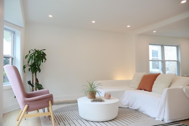2913 N Kolmar Ave, Chicago, IL 60641 - living room with recessed lighting and wood finished floors