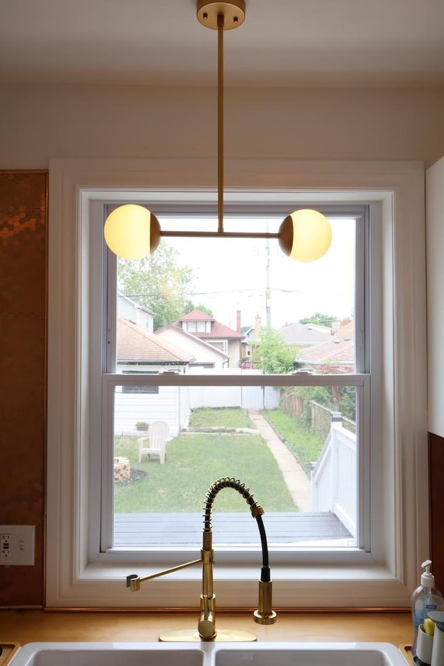 2913 N Kolmar Ave, Chicago, IL 60641 - kitchen view of decorative backsplash