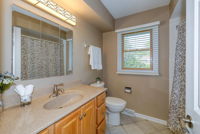 6S503 Bridlespur Dr, Naperville, IL 60540 - bathroom featuring vanity and a shower with shower curtain
