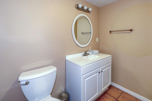 6S503 Bridlespur Dr, Naperville, IL 60540 - half bath featuring vanity and toilet