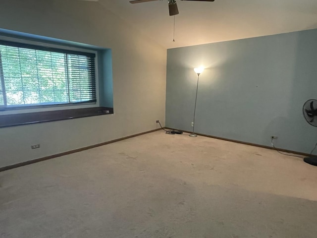 216 Charleston Ct Unit 8, Schaumburg, IL 60193 - carpeted spare room with ceiling fan and baseboards