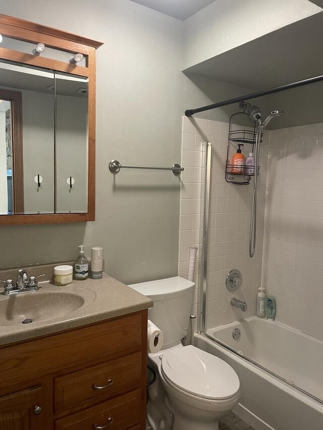 216 Charleston Ct Unit 8, Schaumburg, IL 60193 - bathroom with vanity and shower / washtub combination