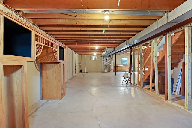 4113 Luckie Ct, Zion, IL 60099 - basement with stairs