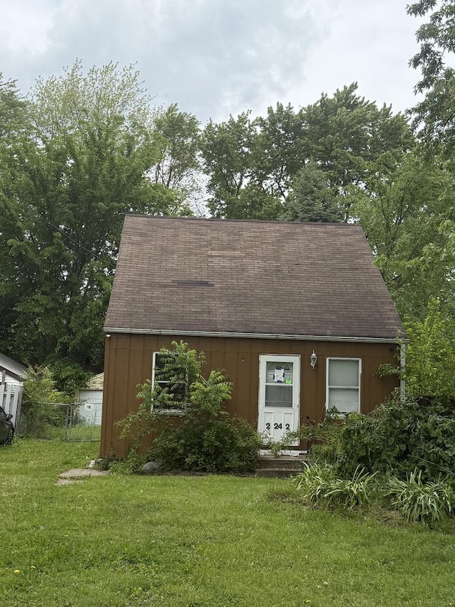 2242 176th Pl, Lansing, IL 60438 - view of front of property featuring board and batten siding and roof with shingles