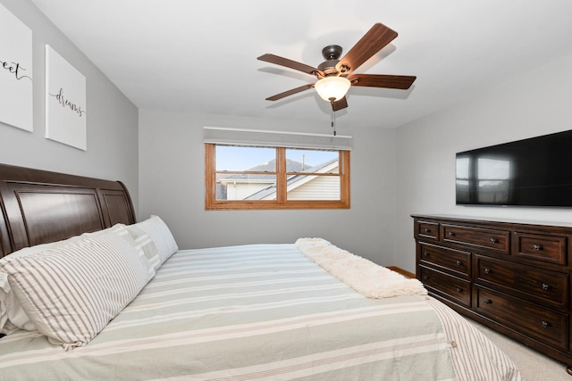 8648 Carriage Ln, Tinley Park, IL 60487 - bedroom with a ceiling fan