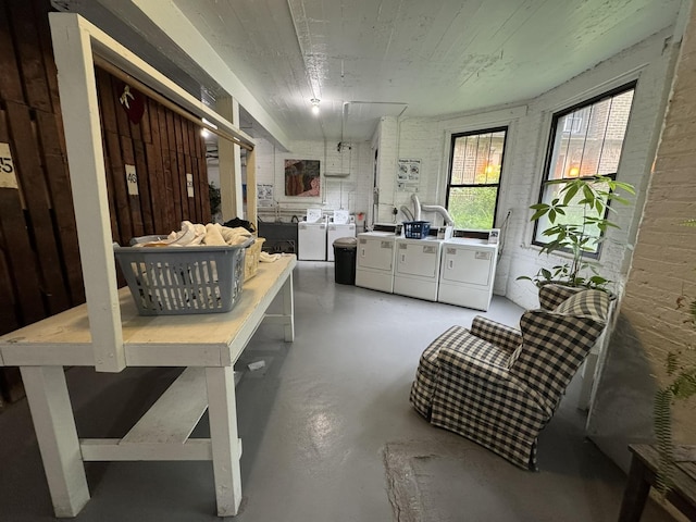 6257 N Sheridan Rd Unit 39, Chicago, IL 60660 - basement with washing machine and dryer