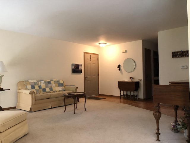 181 Saenz Ln Unit 181, Joliet, IL 60436 - living room featuring carpet flooring and baseboards