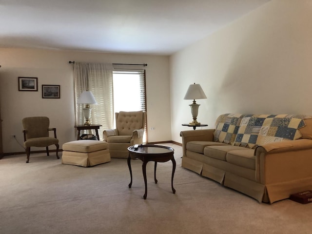 181 Saenz Ln Unit 181, Joliet, IL 60436 - carpeted living room featuring baseboards