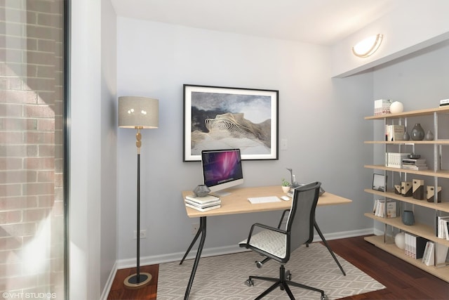 509 Aurora Ave Unit 305, Naperville, IL 60540 - office space with wood finished floors and baseboards