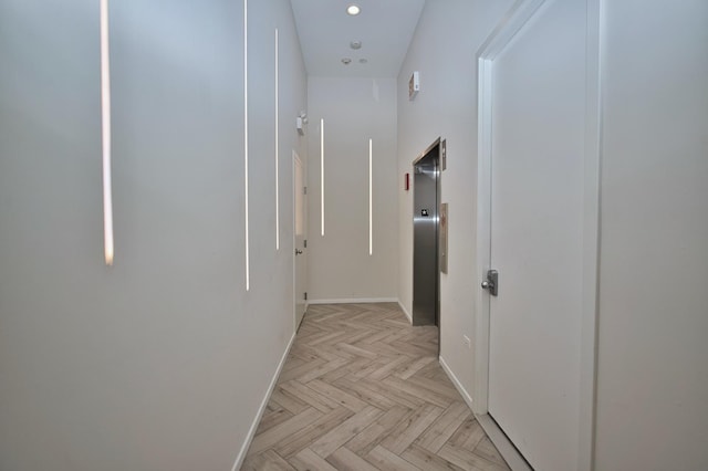 522 N Western Ave Unit 201, Chicago, IL 60612 - corridor featuring recessed lighting and elevator