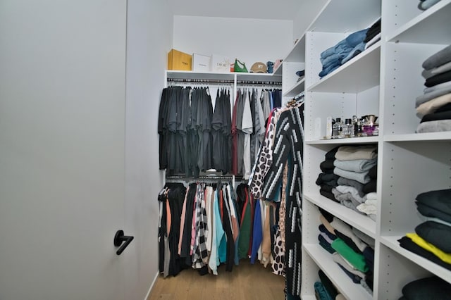522 N Western Ave Unit 201, Chicago, IL 60612 - spacious closet featuring wood finished floors