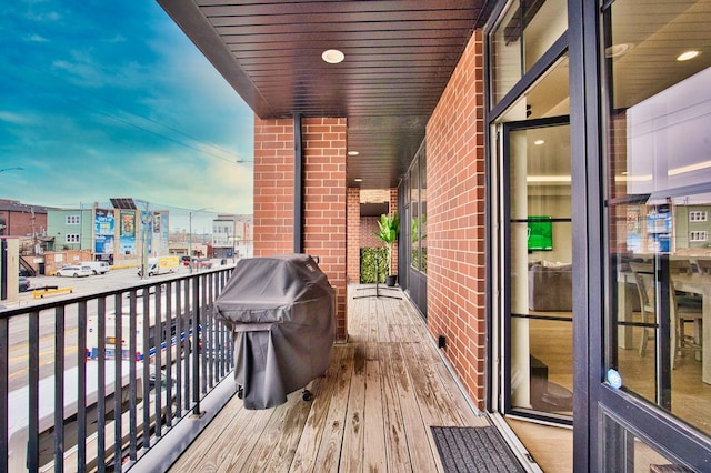 522 N Western Ave Unit 201, Chicago, IL 60612 - balcony with a grill