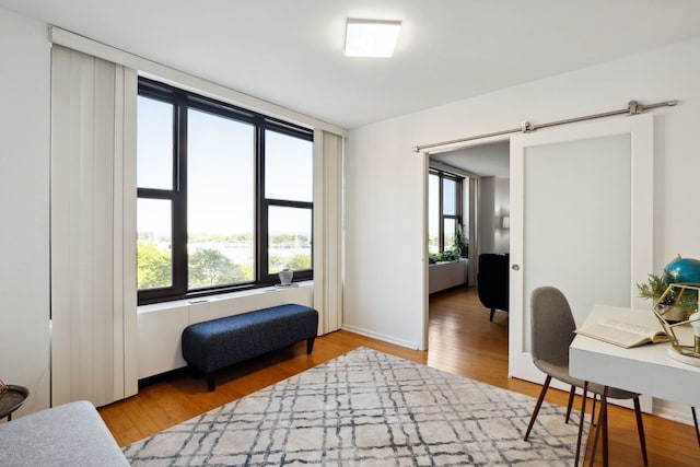 3150 N Lake Shore Dr Unit 8E, Chicago, IL 60657 - bedroom with wood finished floors and an office area