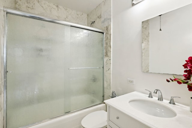 3150 N Lake Shore Dr Unit 8E, Chicago, IL 60657 - full bathroom featuring vanity and enclosed tub / shower combo