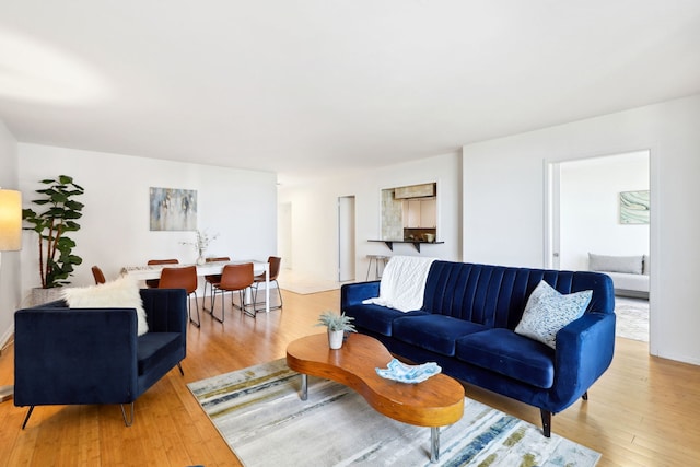 3150 N Lake Shore Dr Unit 8E, Chicago, IL 60657 - living room with light wood-style floors