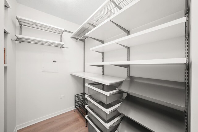 400 N Lasalle Dr Unit 2007, Chicago, IL 60654 - walk in closet with wood finished floors
