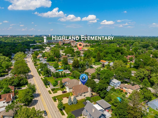 4037 Main St, Downers Grove, IL 60515 - aerial view