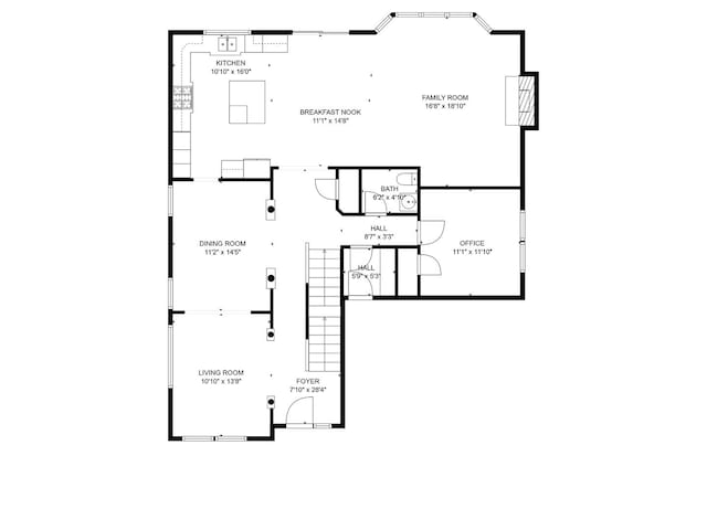 4037 Main St, Downers Grove, IL 60515 - view of home floor plan