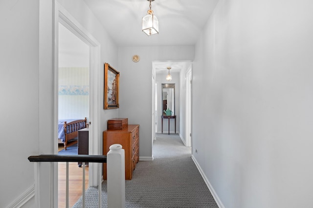 1014 Indian Rd, Glenview, IL 60025 - hallway featuring carpet floors and baseboards