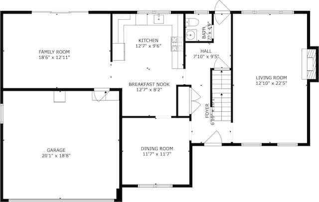 1014 Indian Rd, Glenview, IL 60025 - view of floor plan / room layout