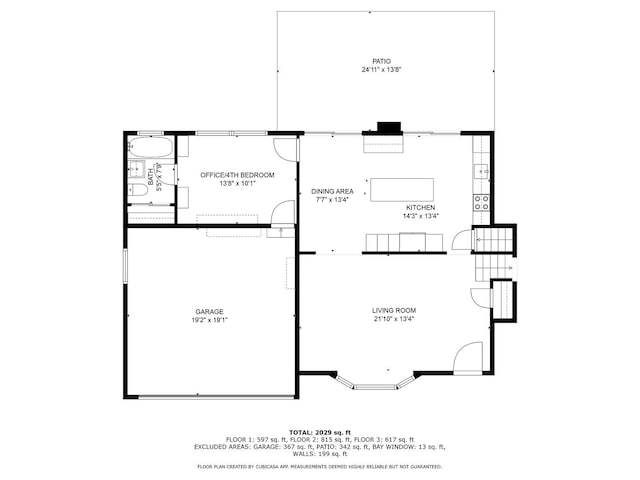 389 Forest Ave, Glen Ellyn, IL 60137 - view of property floor plan
