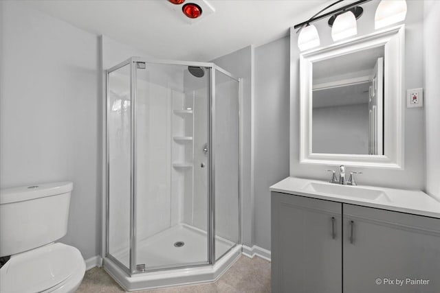 862 Arthur Dr, Elgin, IL 60120 - bathroom with a stall shower and vanity