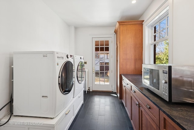 1120 Forest Ave, Evanston, IL 60202 - washroom with washing machine and clothes dryer