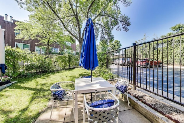 1728 W Terra Cotta Pl Unit D, Chicago, IL 60614 - view of patio