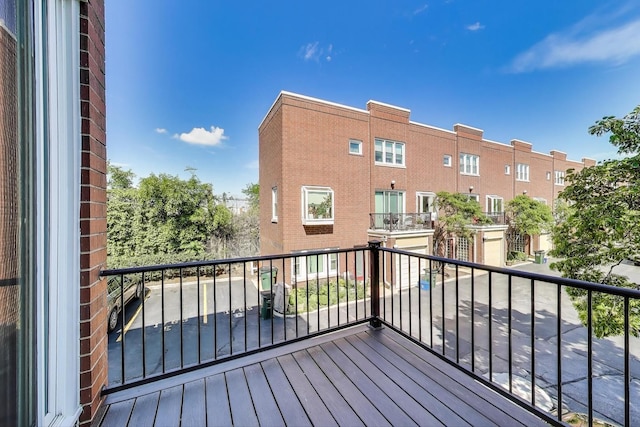 1728 W Terra Cotta Pl Unit D, Chicago, IL 60614 - view of wooden deck