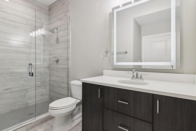 3933 Gloria Ct, Glenview, IL 60025 - full bath with vanity and a shower stall