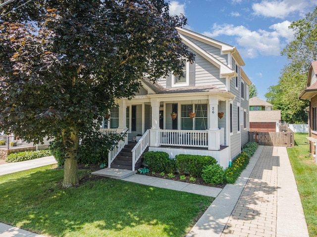 26 S Chestnut Ave, Arlington Heights, IL 60005 - view of front of house with a porch