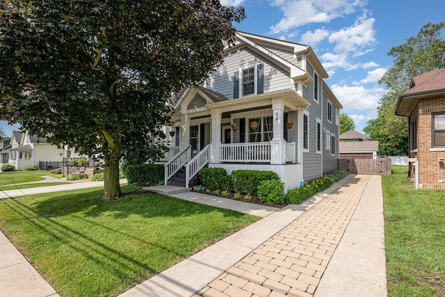 26 S Chestnut Ave, Arlington Heights, IL 60005 - traditional style home featuring covered porch