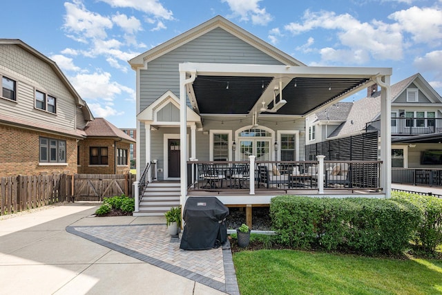 26 S Chestnut Ave, Arlington Heights, IL 60005 - rear view of house