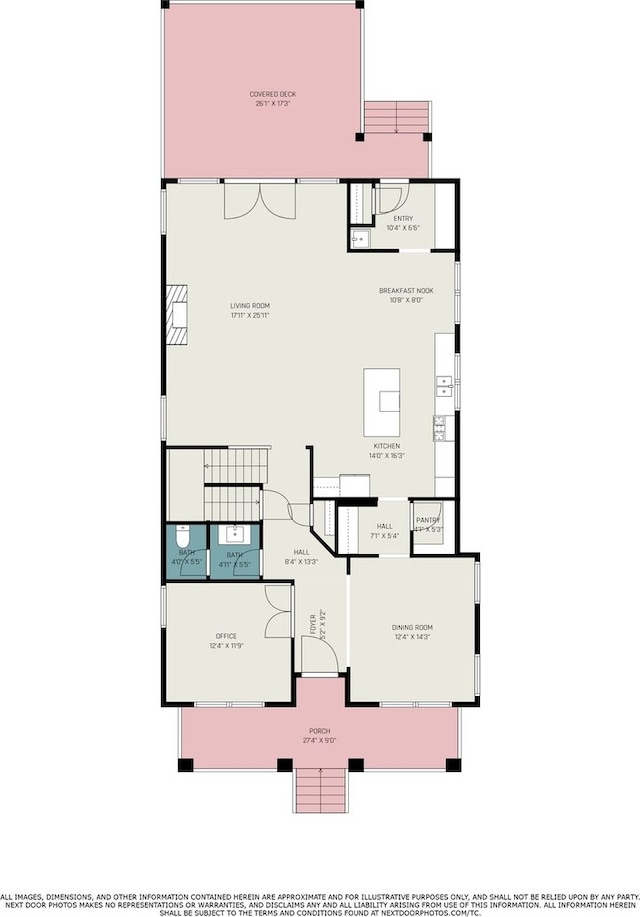 26 S Chestnut Ave, Arlington Heights, IL 60005 - view of home floor plan