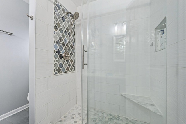 1021 Horizon Rdg, Lake In The Hills, IL 60156 - full bathroom with a shower stall