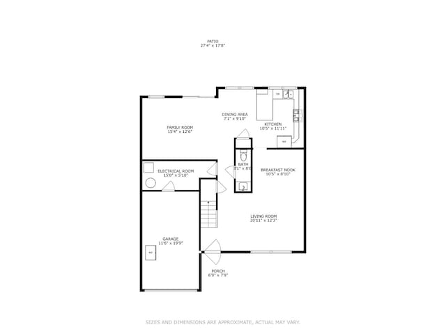 80 Wilton Ln, Mundelein, IL 60060 - view of floor plan / room layout