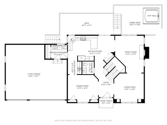 1580 W N St, Palatine, IL 60067 - view of property floor plan