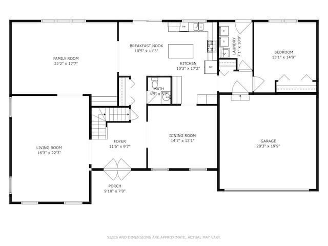 4045 N Harvard Ave, Arlington Heights, IL 60004 - view of floor plan / room layout