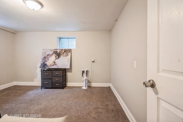 837 Hamlin Ave, Flossmoor, IL 60422 - below grade area featuring carpet floors and baseboards