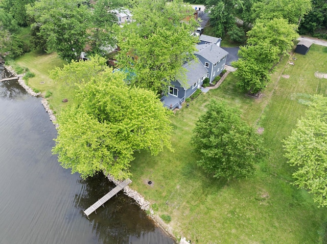 550 N Center St, South Elgin, IL 60177 - bird's eye view of a large body of water