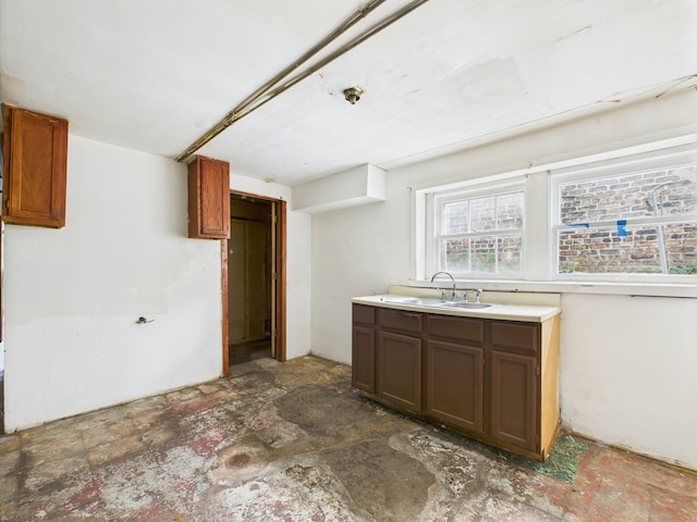 3109 W 53rd Pl, Chicago, IL 60632 - kitchen with light countertops and brown cabinetry