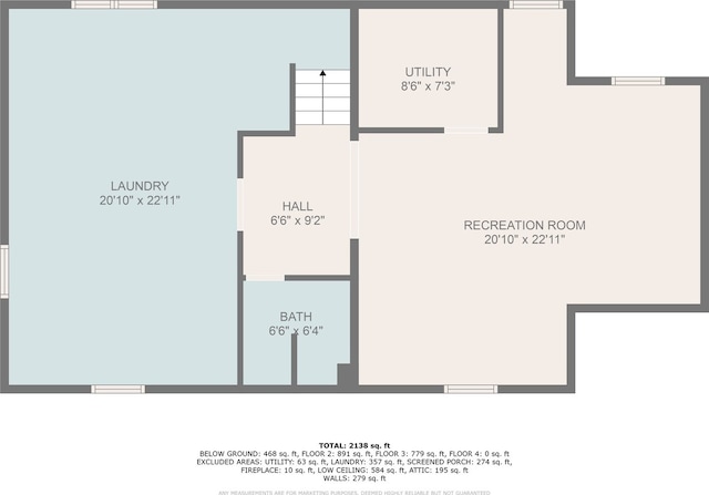 6510 Sinclair Ave, Berwyn, IL 60402 - view of room layout