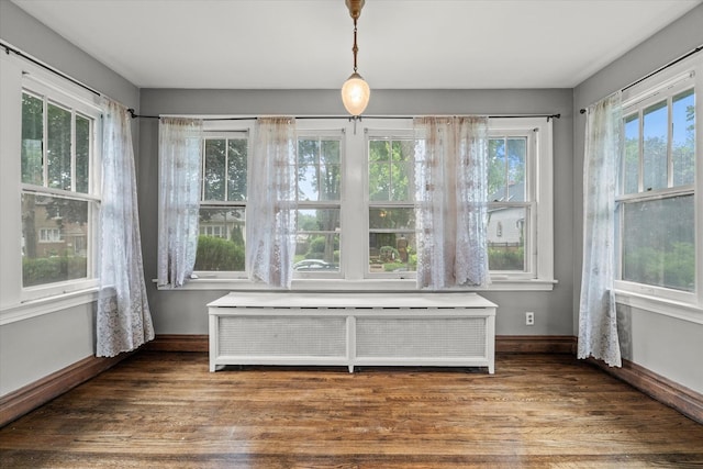 6510 Sinclair Ave, Berwyn, IL 60402 - sunroom / solarium featuring radiator heating unit