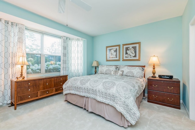 11397 Stonewater Xing, Huntley, IL 60142 - bedroom with light colored carpet and ceiling fan