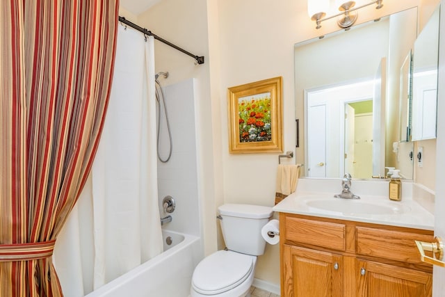 11397 Stonewater Xing, Huntley, IL 60142 - full bathroom with vanity and shower / bathtub combination with curtain