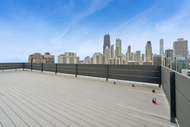 1300 N Astor St Unit 26C, Chicago, IL 60610 - deck with a view of skyline