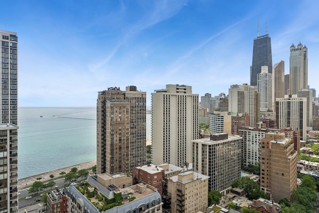 1300 N Astor St Unit 26C, Chicago, IL 60610 - view of city skyline featuring a nearby body of water